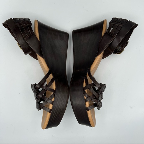 UGG Farrah Huarache Platform Wedge Sandals - Picture 4 of 10